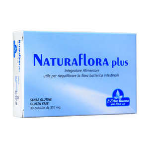 L'erba Buona - Naturaflora 30 capsule Plus - Integratore Alimentare