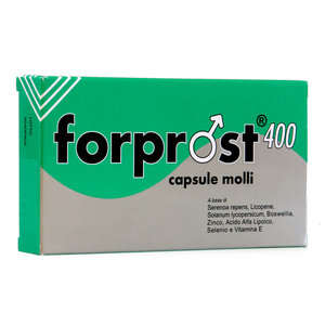 Forprost - Coadiuvante delle funzioni della prostata - Capsule molli