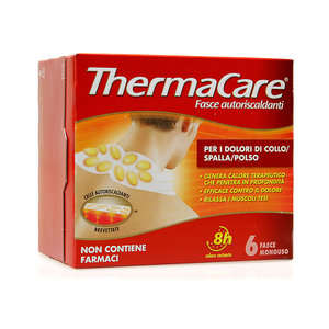Thermacare - Fasce autoriscaldanti a calore terapeutico - Collo, spalla e polso - Confezione da 6 fasce