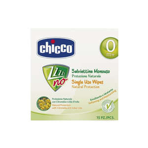 Chicco - Antizanzara - Salviettine Monouso