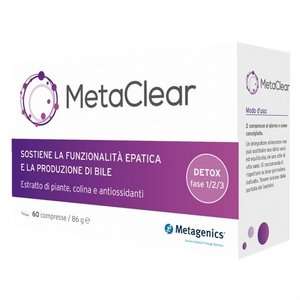 Metagetics - Metaclear - 60 compresse