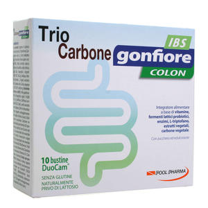 Trio Carbone - IBS - Gonfiore Colon