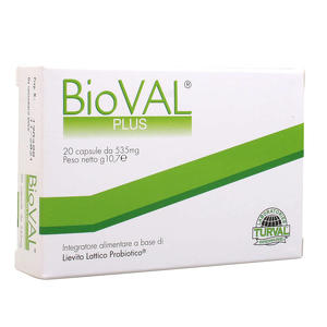Bioval - Plus - Integratore di Lievito Lattico Probiotico