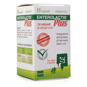 Enterolactis - Plus - 15 Capsule