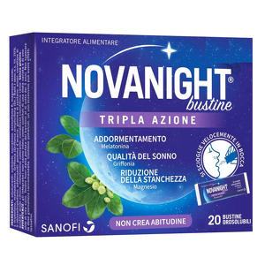 Sanofi - Novanight - Bustine Orosolubili Tripla Azione