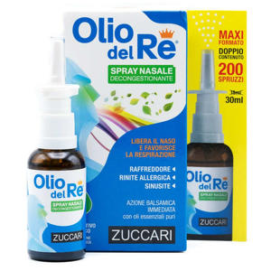 Zuccari - Olio del Re - Spray decongestionante nasale