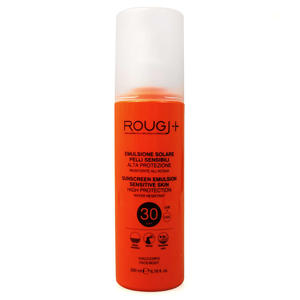 Rougj - Emulsione solare pelli sensibili - Alta Protezione SPF30