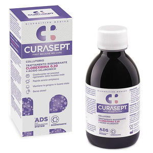 Curasept - Collutorio Rigenerante - Clorexidina 0.20% + Acido Ialuronico