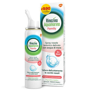 Rinazina - Acquamarina - Spray nasale isotonico family - Promo