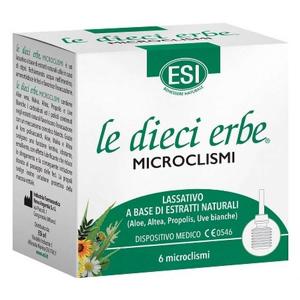 Esi - Le Dieci Erbe - Microclismi 6 pezzi