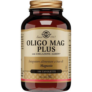 Solgar - Oligo mag plus - 100 tavolette