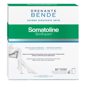 Somatoline - Skin Expert - Bende snellenti drenanti - Starter kit