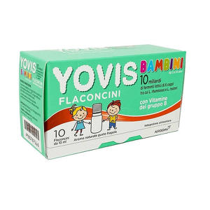 Yovis - Bambini - 10 Flaconcini gusto Fragola