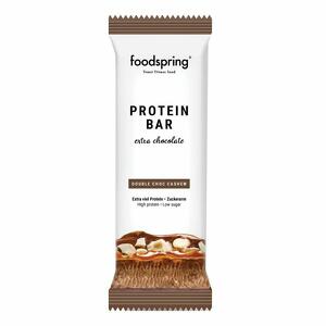 Foodspring -  - Protein Bar - Extra doppio cioccolato anacardi 65 g