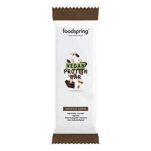 Foodspring -  - Vegan Protein Bar - Barretta proteica vegana nocciola amaranto 60 g