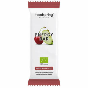 Foodspring - Energy Bar - Bio mela e amerena 35 g