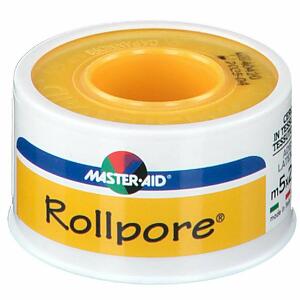 Master Aid - Cerotto Rollpore Tessuto Non Tessuto - 2,5x500