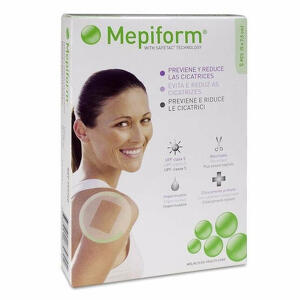 Mepiform - Medicazione Atraumatica Per Cicatrici E Cheloidi - 5x7,5cm 5 Pezzi