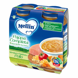 Mellin - Pappa completa pollo 250 g 2 pezzi