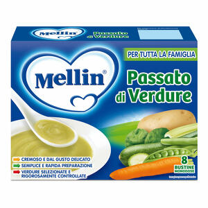 Mellin - Mellin passato verdure 8 Bustine 8 g