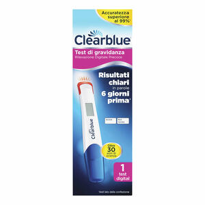 Clearblue - Test gravidanza rilevazione precoce digitale - 1 pezzo