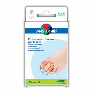 Master Aid - Tubo in gel elasticizzato -Taglia L 7,5 cm - 2 pezzi