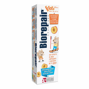 Biorepair - Kids 0-6 anni - Dentifricio con estratto di pesca 50ml