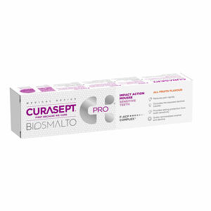 Curasept - Biosmalto mousse denti sensibili 50ml