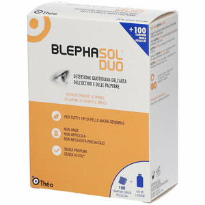 Blephasol  -  Duo - Soluzione Micellare Igiene Palpebrale - 100 Garze