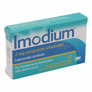 Imodium - 2 mg - 12 Compresse orosolubili