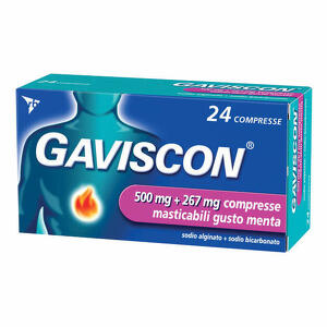 Gaviscon - 24 Compresse masticabili gusto menta