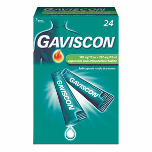 Gaviscon - 24 bustine aroma menta