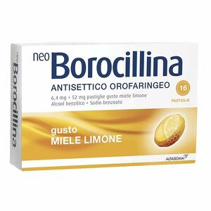 Neoborocillina - 16 Pastiglie gusto limone