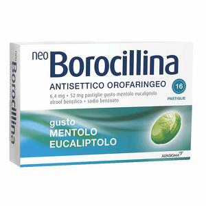 Neoborocillina - 16 Pastiglie gusto mentolo-eucaliptolo