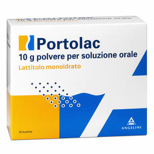 Portolac - 10 g polvere per soluzione orale - 20 bustine