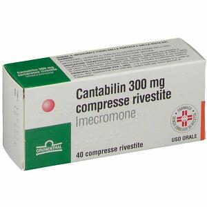 Cantabilin - 300 mg compresse rivestite 40 compresse