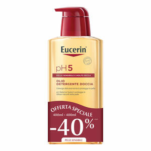 Eucerin - Pelli sensibili olio doccia 400ml