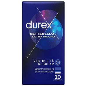 Durex - Profilattico  settebello extra sicuro 10 pezzi