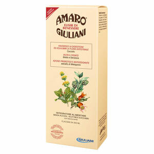 Giuliani - Amaro giuliani elisir benessere 300 ml