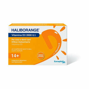 Eurospital - Haliborange vitamina d3 2000 ui 30 compresse