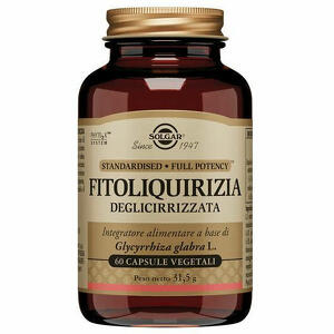 Solgar - Fitoliquirizia deglicirizzata 60 capsule vegetali