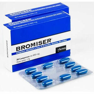 Bromiser - 20 compresse 850 mg