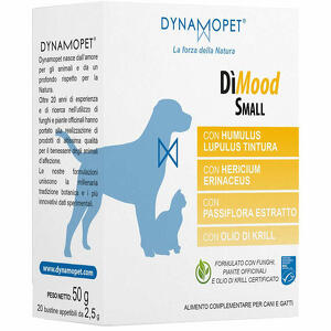 Dynamopet - Dimood small 20 bustine da 2,5 g