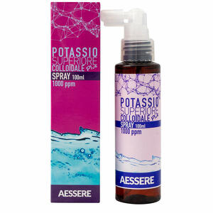 Aessere - Potassio colloidale plus 1000ppm spray 100 ml