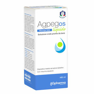 Macrogol 3350 - Agpeg os  liquido 480 ml