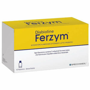 Ferzym - Disbioline  10 flaconcini da 8 ml