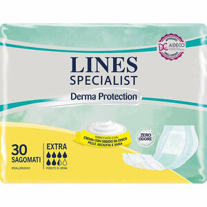 Lines - Specialist derm pannolone sagomato extra 30 pezzi