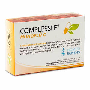 Homeo sapiens - Complessi f munoflu' c 30 compresse