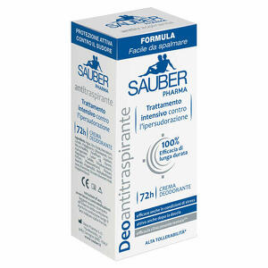 Sauber - Deoantitraspirante 72h crema 30 ml