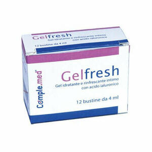 Comple.med - Gelfresh gel intimo 12 bustine da 4 ml